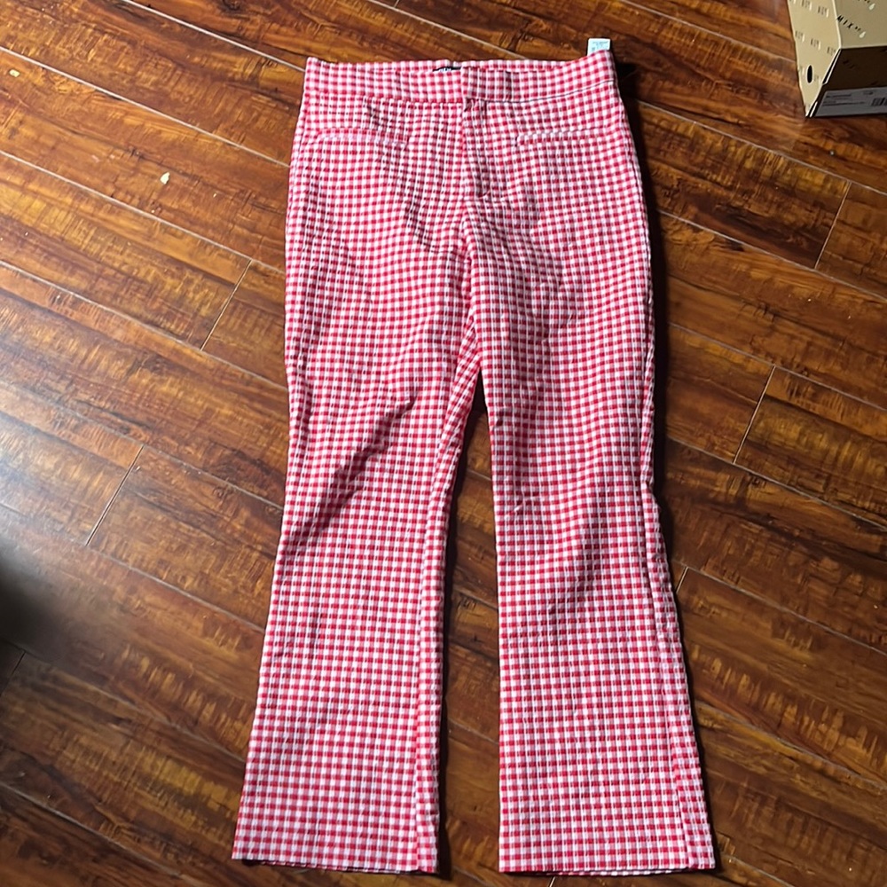 Zara Gingham Trouser